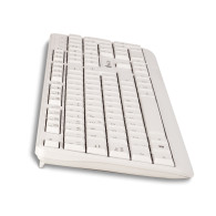 TECLADO NGS CABLE SPIKE BLANCO USB