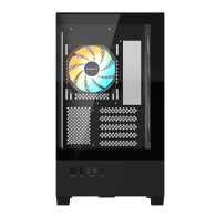CAJA MICRO-ATX SEMITORRE GIGABYTE AORUS C201B PANORAMICA GLASS USB 3.0 BLACK
