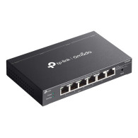 SWITCH TP-LINK OMADA 6P ES206GP SEMIGESTIONABLE 4LAN GB POE+ 2LANGB 65W