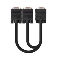 CABLE BIFURCADOR SVGA HDB15M-2XHDB15H 45 CM NANOCABLE 10.15.2000