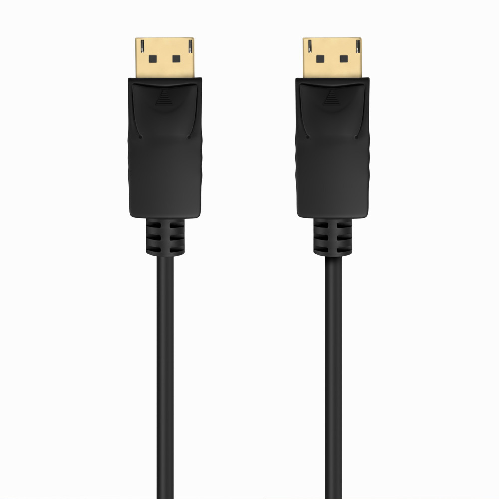CABLE DISPLAYPORT V1.2 CCS 4K60HZ DPM-DPM NEGRO 0.5M AISENS A124-0737