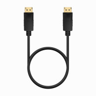 CABLE DISPLAYPORT V1.2 CCS 4K60HZ DPM-DPM NEGRO 0.5M AISENS A124-0737