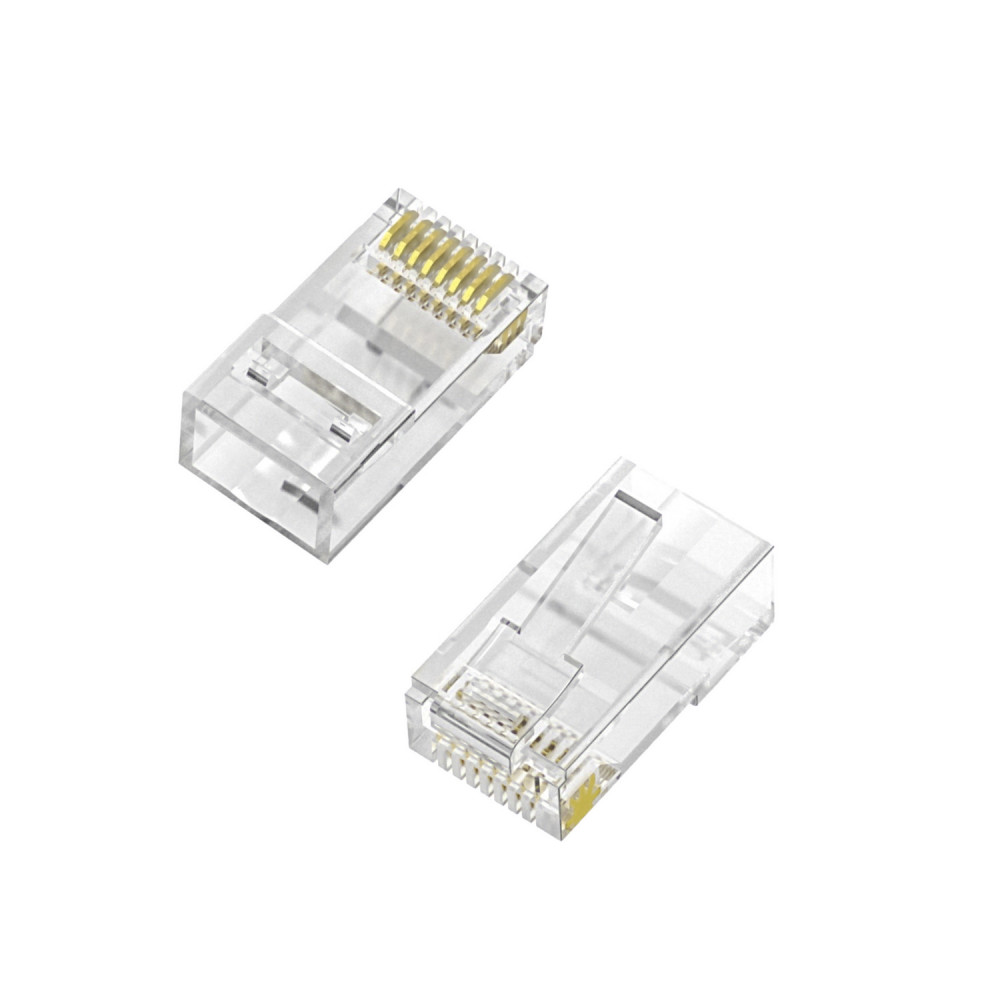 CONECTOR RJ45 8 HILOS CAT.6 AWG24 50 UDS AISENS A139-0656