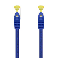 CABLE RED LATIGUILLO RJ45 LSZH CAT.7 SFTP AWG26 AZUL 1.0M AISENS A146-0478