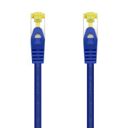 CABLE RED LATIGUILLO RJ45 LSZH CAT.7 SFTP AWG26 AZUL 1.0M AISENS A146-0478