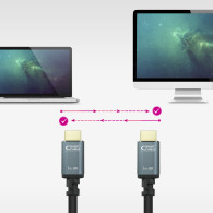 CABLE HDMI 2.1 IRIS 8K A M-A M NEGRO 5 M NANOCABLE 10.15.8005