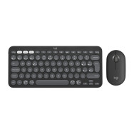 TECLADO LOGITECH INALAMBRICO KIT T+R PEBBLE 2 COMBO BT 920-012227