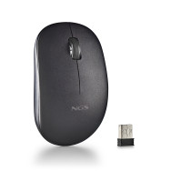 RATON NGS INALAMBRICO FOG PRO BLACK USB 1000DPI