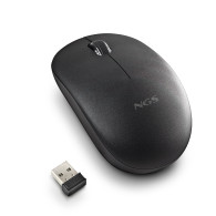 RATON NGS INALAMBRICO FOG PRO BLACK USB 1000DPI