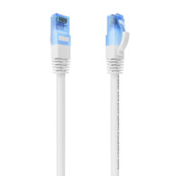 CABLE RED LATIGUILLO RJ45 CAT.6 UTP AWG26 CCA BLANCO 2.0M AISENS A135-0821