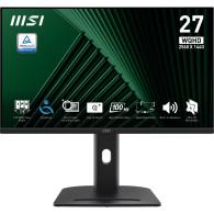MONITOR 27 MSI PRO MP275QPG WQHD 2560X144 100HZ 1MS DP HDMI MM NEGRO