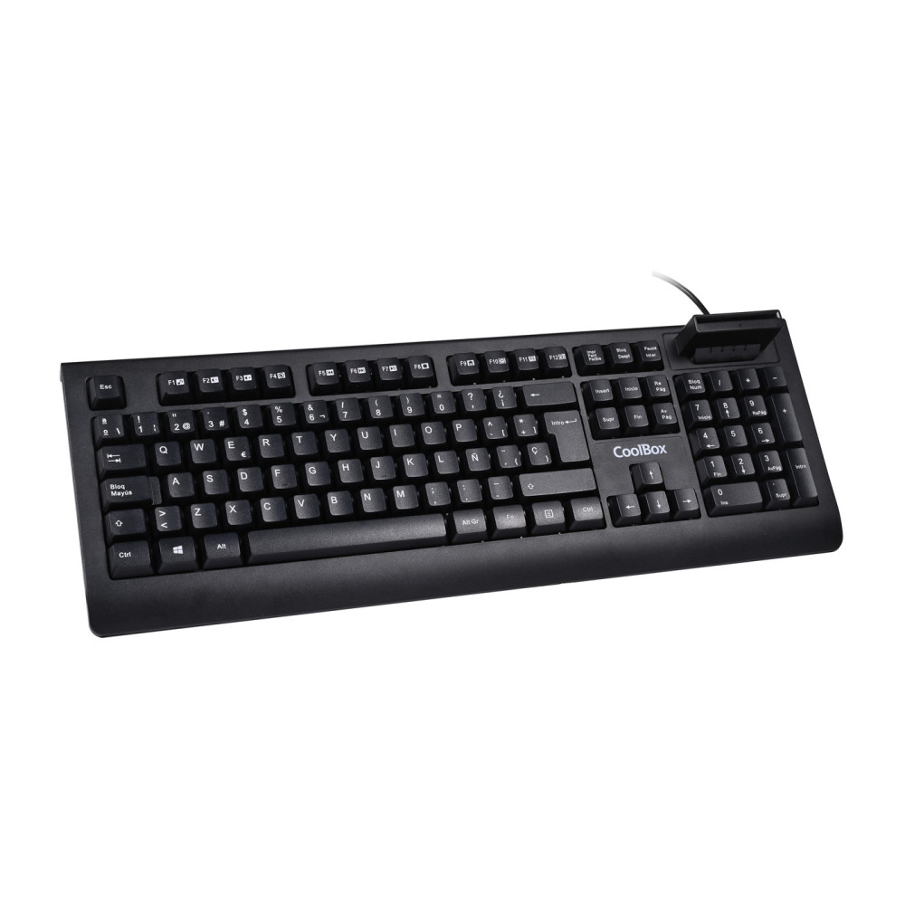 TECLADO COOLBOX USB CON LECTOR DNIE COO-TEC04DNI
