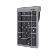 TECLADO NUMERICO INALAMBRICO TRUST XALAS PLATA