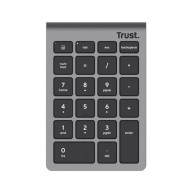 TECLADO NUMERICO INALAMBRICO TRUST XALAS PLATA