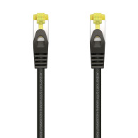 CABLE SFTP 0.5M. CAT.7 NEGRO AISENS A146-0485