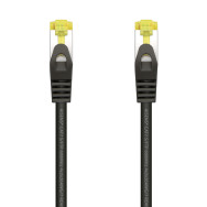 CABLE SFTP 0.5M. CAT.7 NEGRO AISENS A146-0485