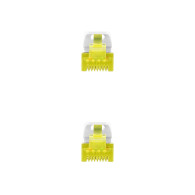 CABLE RED LATIGUILLO RJ45 LSZH CAT.6A SFTP AWG26 BLANCO 2M NANOCAB 10.20.1902-W