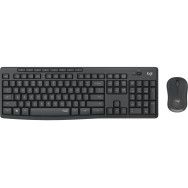 TECLADO LOGITECH INALAMBRICO KIT T+R MK295 SILENT GRAFITO USB INAL 920-009798