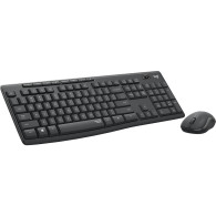 TECLADO LOGITECH INALAMBRICO KIT T+R MK295 SILENT GRAFITO USB INAL 920-009798