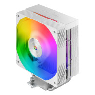 VENTILADOR CPU MARS GAMING MCPUX4ARGB BLANCO SOCKET 1200   1700   AM4   AM5