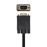 CABLE CONVERSOR DISPLAYPORT A VGA DPM-VGAM NEGRO 3.0M AISENS A125-0462