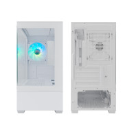 CAJA MICRO-ATX COOLBOX GAMING GM200 VISION LITE BLANCA USB-C 3.2 SIN FTE + 1 VEN