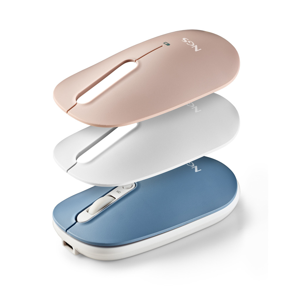 RATON NGS INALAMBRICO SHELL-RB RECARGABLE BT MULTIMODO SILENCIOSOuc