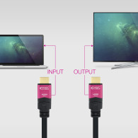 CABLE HDMI V2.0 4K 60HZ 18GBPS CON REPETIDOR AM-AM NEGRO 20M NANOCABLE 10.15.3720