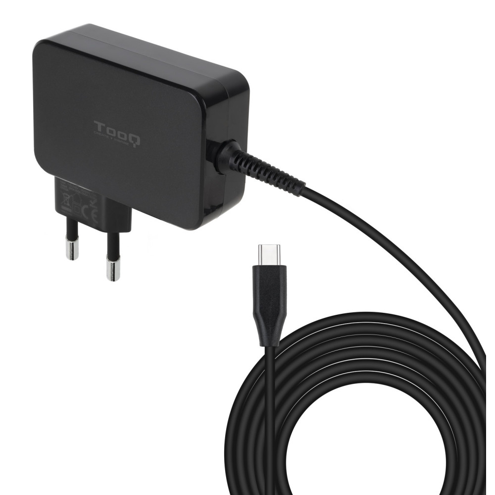 CARGADOR PORTATIL 1000W TOOQ GAN USB-C PD NEGRO TQLC-USBCGAN100PD