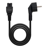 CABLE ALIM. TREBOL CEE7 ACODADO M-C5 H 2 M 10.22.0302-L200 NANOCABLE