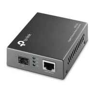 CONVERTIDOR FIBRA TP-LINK OMADA MC220L RJ45GIGA A RANURA SFP GIGA 500M