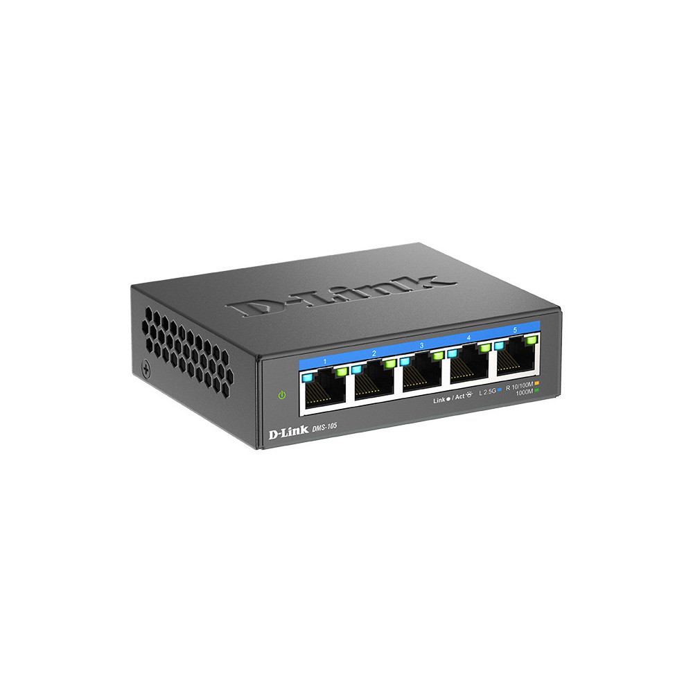 SWITCH D-LINK 5P DMS-105E 10 100 1000 2.5G MULTIGIGABIT