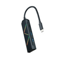 HUB USB-C NANOCABLE 2xUSB-A+USB-C CARGA+HDMI 10.16.0401