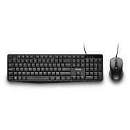 TECLADO NGS RATON COCOA KIT V2 USB 12 TECLAS MULTIMEDIA NEGRO