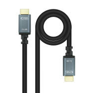 CABLE HDMI 2.1 IRIS 8K A M-A M NEGRO 2.0M NANOCABLE 10.15.8002
