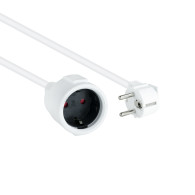 CABLE ALIMENTACION SCHUKO CEE7 7M-CEE7 7H 10M BLANCO NANOCABLE 10.22.0610-Wuc