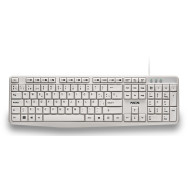 TECLADO NGS HERITAGE USB 12 TECLAS MULTIMEDIA BLANCO