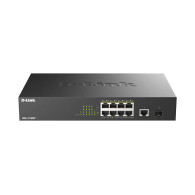 SWITCH D-LINK 8P DGS-1010MP E GIGABIT 8P POE+ + 1P GIGABIT + 1P SFP