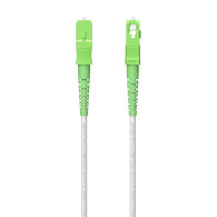 CABLE FIBRA OPTICA G657A2 3.09-125 SMF SX DCA LSZH SC-APC 100M AISENS A152-0617