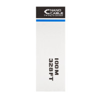 CABLE RED RJ45 CAT.6 UTP RIGIDO AWG24 100 M NANOCABLE 10.20.0502
