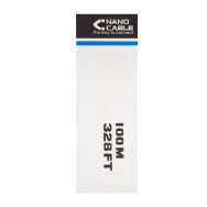 CABLE RED RJ45 CAT.6 UTP RIGIDO AWG24 100 M NANOCABLE 10.20.0502