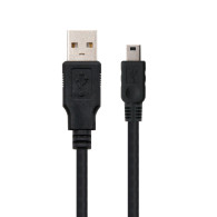 CABLE USB 2.0 TIPO AM-MINI USB 5PINM 0.5 M NANOCABLE 10.01.0400