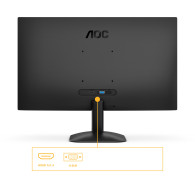 MONITOR 23.8" AOC 24B31H FULLHD LED IPS 120HZ 1MS NEGRO