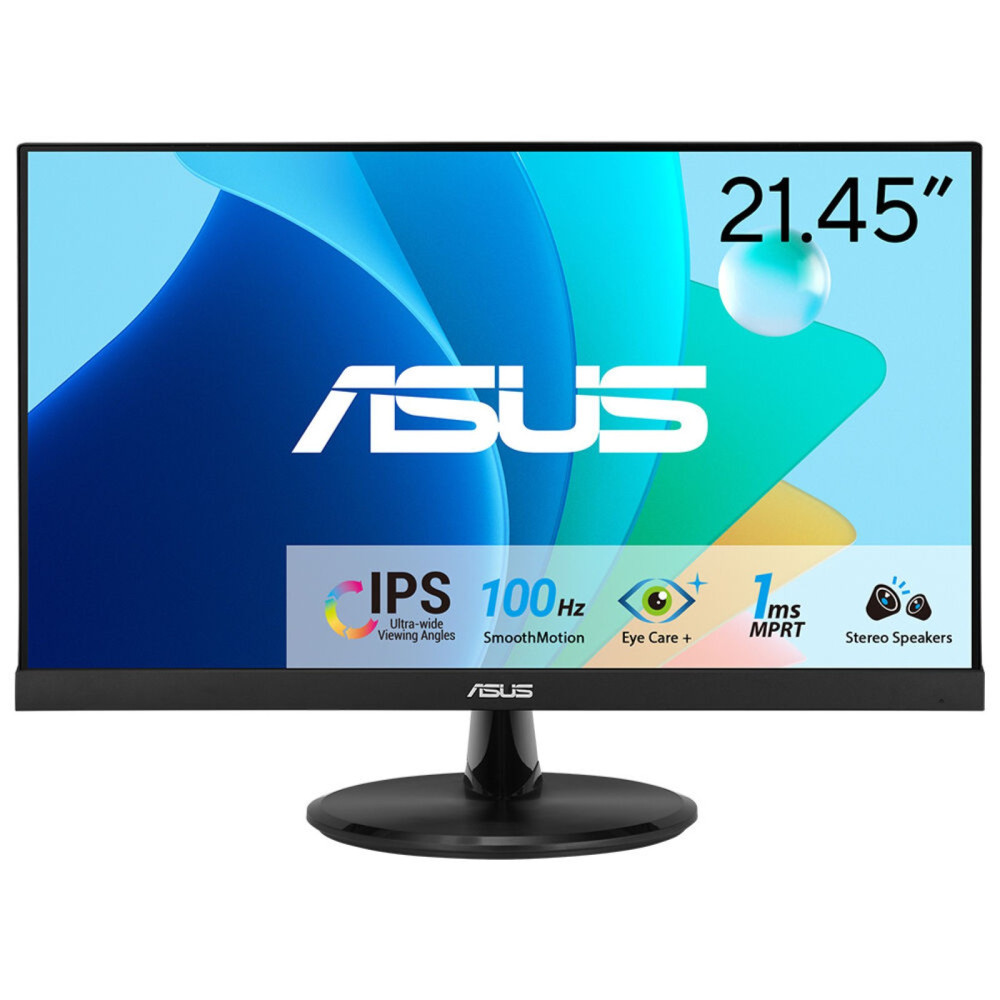 MONITOR 21.45 ASUS GAMING VP229HF IPS 1MS 100HZ VGA HDMI NEGRO