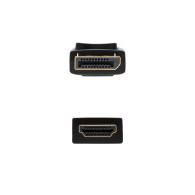 CABLE CONVERSOR DP A HDMI DPM - HDMI M NEGRO 1.5 M NANOCABLE 10.15.4301-L150