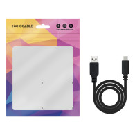 CABLE USB 2.0 3A TIPO USB-C M-A M NEGRO 3.0 M NANOCABLE 10.01.2103