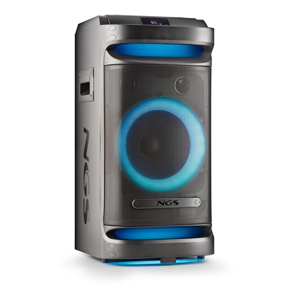 ALTAVOZ NGS PORTATIL DE 900W WOOFER 10 COMPATIBLE BLUETOOTH USB AUX IN BATERIA