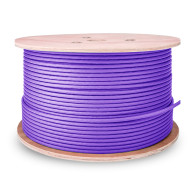 CABLE RJ45 LSZH CAT.6 UTP RIGID AWG23 CCA ALEACION VIOLETA 305M AISENS A135-0748