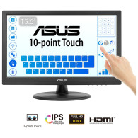 MONITOR 15.6 ASUS TACTIL PROFESIONAL VT169HE IPS FHD HDMI VGA NEGRO