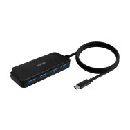 HUB USB 3.1 USB-C USB-CM-4xTIPO AH NEGRO 60CM AISENS A109-0716